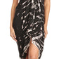 Sakkas Lygia Women's Summer Floral Print Sarong Swimsuit Cover up Beach Wrap Skirt