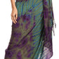 Sakkas Lygia Women's Summer Floral Print Sarong Swimsuit Cover up Beach Wrap Skirt