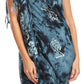 Sakkas Lygia Women's Summer Floral Print Sarong Swimsuit Cover up Beach Wrap Skirt