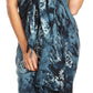 Sakkas Lygia Women's Summer Floral Print Sarong Swimsuit Cover up Beach Wrap Skirt