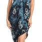 Sakkas Lygia Women's Summer Floral Print Sarong Swimsuit Cover up Beach Wrap Skirt