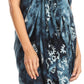 Sakkas Lygia Women's Summer Floral Print Sarong Swimsuit Cover up Beach Wrap Skirt