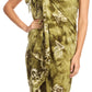 Sakkas Lygia Women's Summer Floral Print Sarong Swimsuit Cover up Beach Wrap Skirt