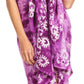 Sakkas Lygia Women's Summer Floral Print Sarong Swimsuit Cover up Beach Wrap Skirt