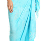 Sakkas Lygia Women's Summer Floral Print Sarong Swimsuit Cover up Beach Wrap Skirt