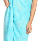 Sakkas Lygia Women's Summer Floral Print Sarong Swimsuit Cover up Beach Wrap Skirt