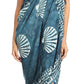 Sakkas Lygia Women's Summer Floral Print Sarong Swimsuit Cover up Beach Wrap Skirt