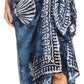 Sakkas Lygia Women's Summer Floral Print Sarong Swimsuit Cover up Beach Wrap Skirt