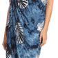Sakkas Lygia Women's Summer Floral Print Sarong Swimsuit Cover up Beach Wrap Skirt