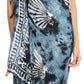 Sakkas Lygia Women's Summer Floral Print Sarong Swimsuit Cover up Beach Wrap Skirt