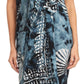 Sakkas Lygia Women's Summer Floral Print Sarong Swimsuit Cover up Beach Wrap Skirt