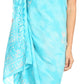 Sakkas Lygia Women's Summer Floral Print Sarong Swimsuit Cover up Beach Wrap Skirt