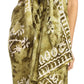 Sakkas Lygia Women's Summer Floral Print Sarong Swimsuit Cover up Beach Wrap Skirt