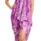 Sakkas Lygia Women's Summer Floral Print Sarong Swimsuit Cover up Beach Wrap Skirt