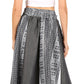 Sakkas Elif Women's Long Maxi African Ankara Print Skirt Elastic Waist & Pockets