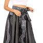 Sakkas Elif Women's Long Maxi African Ankara Print Skirt Elastic Waist & Pockets
