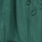 Sakkas Solid Embroidered Gypsy Bohemian Mid Length Cotton Skirt