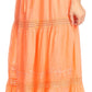 Sakkas Takara Maxi Broomstick Cascading  Peasant Skirt with Elastic Waist