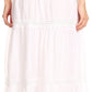 Sakkas Takara Maxi Broomstick Cascading  Peasant Skirt with Elastic Waist