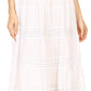 Sakkas Geneva Cotton Eyelet Skirt with Elastic Waistband