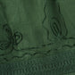 Sakkas Solid Embroidered Gypsy / Bohemian Full / Maxi / Long Cotton Skirt