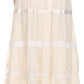 Sakkas Solid Embroidered Gypsy / Bohemian Full / Maxi / Long Cotton Skirt