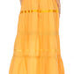 Sakkas Solid Embroidered Gypsy / Bohemian Full / Maxi / Long Cotton Skirt