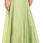 Sakkas Harriet Long Tall Adjustable Embroidered Wrap Around Skirt With Waist Tie