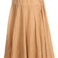 Sakkas Harriet Long Tall Adjustable Embroidered Wrap Around Skirt With Waist Tie