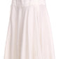 Sakkas Harriet Long Tall Adjustable Embroidered Wrap Around Skirt With Waist Tie