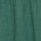 Sakkas Solid Embroidered Crochet Lace Trim Gypsy Bohemian Mid Length Cotton Skirt