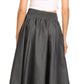 Sakkas Adisa Long Maxi Chambray Boho Casual Skirt with Elastic Waist