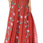 Women's Casual Boho Maxi Floral Long Elastic Waist Skirt with Slim Fit by Sakkas Sarita