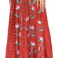 Women's Casual Boho Maxi Floral Long Elastic Waist Skirt with Slim Fit by Sakkas Sarita