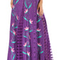 Women's Casual Boho Maxi Floral Long Elastic Waist Skirt with Slim Fit by Sakkas Sarita