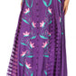 Women's Casual Boho Maxi Floral Long Elastic Waist Skirt with Slim Fit by Sakkas Sarita