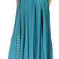 Women's Casual Boho Maxi Floral Long Elastic Waist Skirt with Slim Fit by Sakkas Sarita