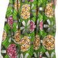 Sakkas Fawna Patterned Long Wax Print Adjustable Waist Skirt With Pockets