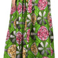 Sakkas Fawna Patterned Long Wax Print Adjustable Waist Skirt With Pockets