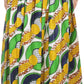 Sakkas Fawna Patterned Long Wax Print Adjustable Waist Skirt With Pockets