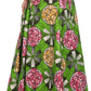 Sakkas Kelela Unique Designs Wax Print Adjustable Waist Long Tall Skirt
