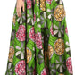 Sakkas Kelela Unique Designs Wax Print Adjustable Waist Long Tall Skirt