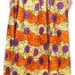 Sakkas Kelela Unique Designs Wax Print Adjustable Waist Long Tall Skirt