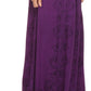 Sakkas Jaclyn Adjustable Skirt With Lace Embroidered Trim And Detailed Embroidery