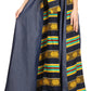 Sakkas Monifa Long Maxi Skirt Colorful Ankara Wax Dutch African Skirt Gorgeous