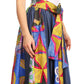 Sakkas Monifa Long Maxi Skirt Colorful Ankara Wax Dutch African Skirt Gorgeous
