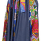 Sakkas Monifa Long Maxi Skirt Colorful Ankara Wax Dutch African Skirt Gorgeous