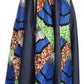 Sakkas Monifa Long Maxi Skirt Colorful Ankara Wax Dutch African Skirt Gorgeous
