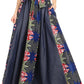 Sakkas Monifa Long Maxi Skirt Colorful Ankara Wax Dutch African Skirt Gorgeous