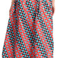 Sakkas Bahati Hi Low Mermaid African Ankara Dutch Wax Cotton Skirt Colorful